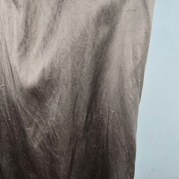 BCBGMAXAZRIA Cocktail Dress Silk Blend Side Pockets Taupe Brown Womens Size S‎ - Picture 10 of 15